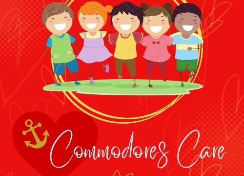Commodores Care logo